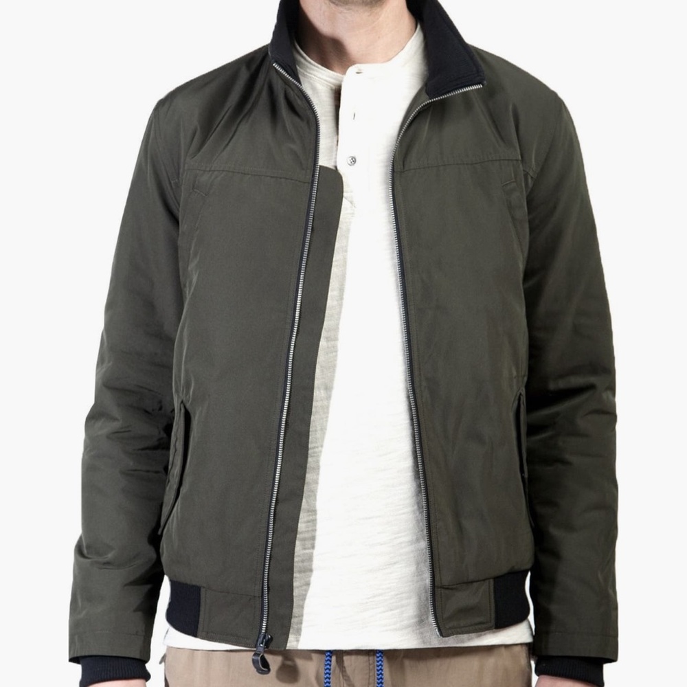 Men's Khaki Bomber Jacket